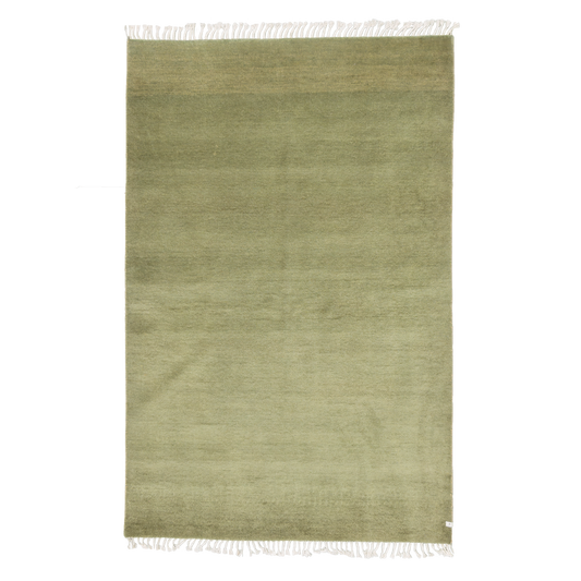 kashkuli gabbeh in moss | #021 | 4'1" x 6'4"