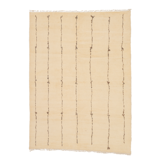 moroccan rug in oat | #031 | 8'9" x 12'0"