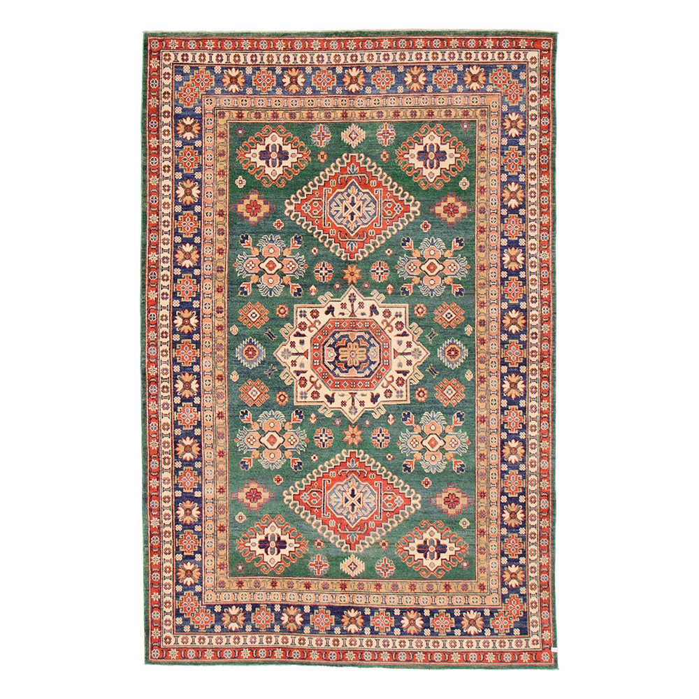 ghazni rug in pine | #061 | 5'10" x 9'1"