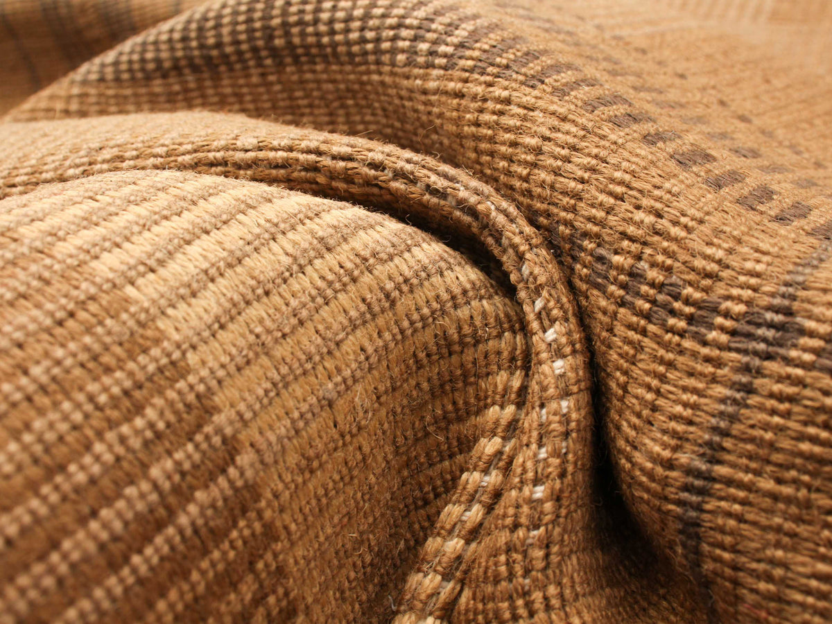 flatweave rug in barley | #041 | 5'7" x 7'10"