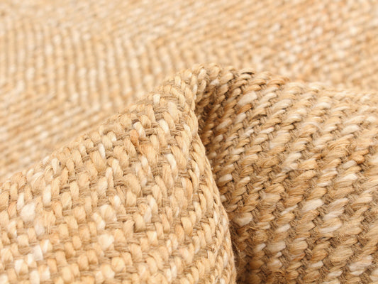 jute flatweave in prairie  | #035 | 5'6" x 7'5"